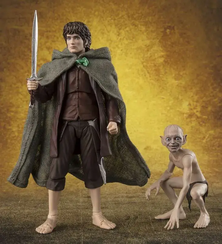 Lord Of The Rings Fellowship Frodo Baggins & Gollum Set Shf di Bandai Spirits