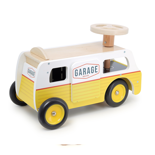 Furgone-garage in legno – con rampe e auto di Vilac 3 Furgone-garage in legno – con rampe e auto di Vilac - immagine 3