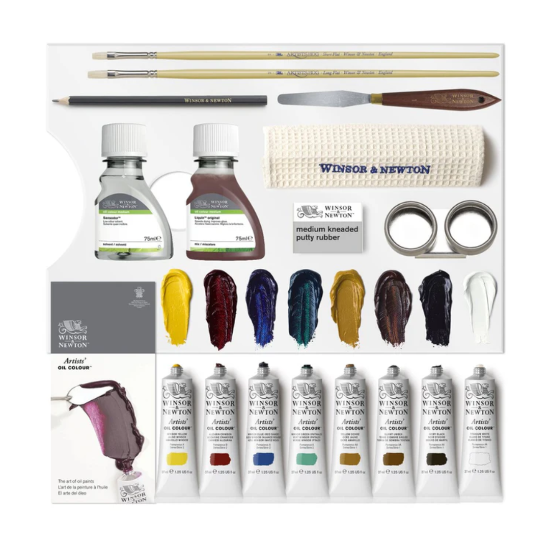 Confezione in legno di colore ad olio per artisti Winsor & Newton 37ml 5 Confezione in legno di colore ad olio per artisti Winsor & Newton 37ml - immagine 5