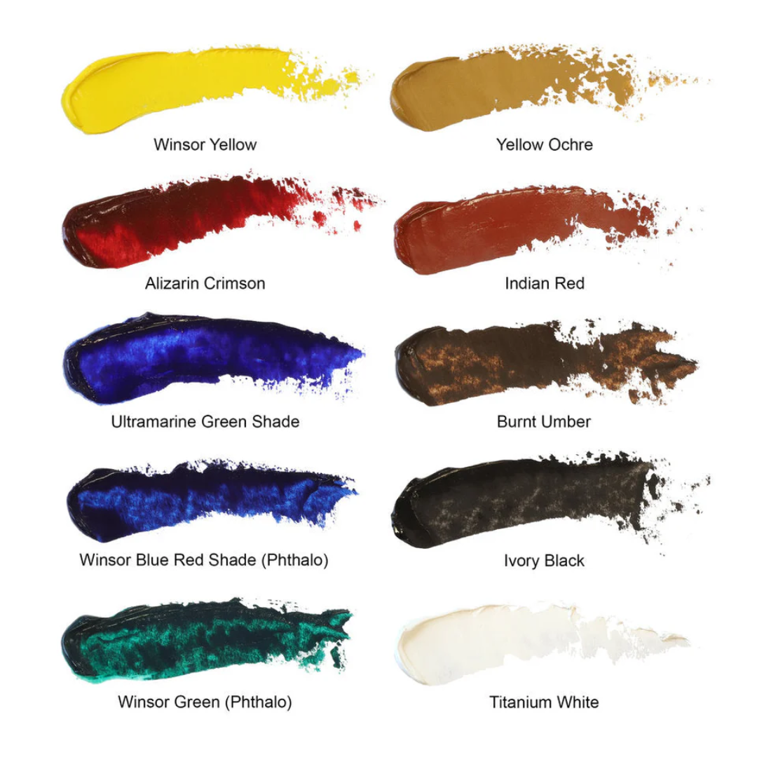 Set indroduttivo di colore ad olio per artisti Winsor & Newton 21ml 2 Set indroduttivo di colore ad olio per artisti Winsor & Newton 21ml - immagine 2