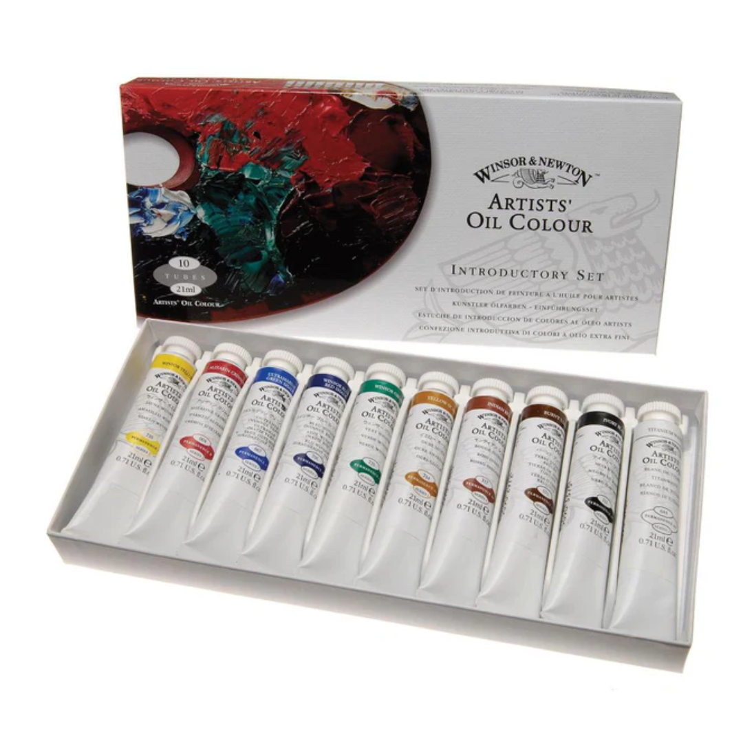Set indroduttivo di colore ad olio per artisti Winsor & Newton 21ml 1 Set indroduttivo di colore ad olio per artisti Winsor & Newton 21ml