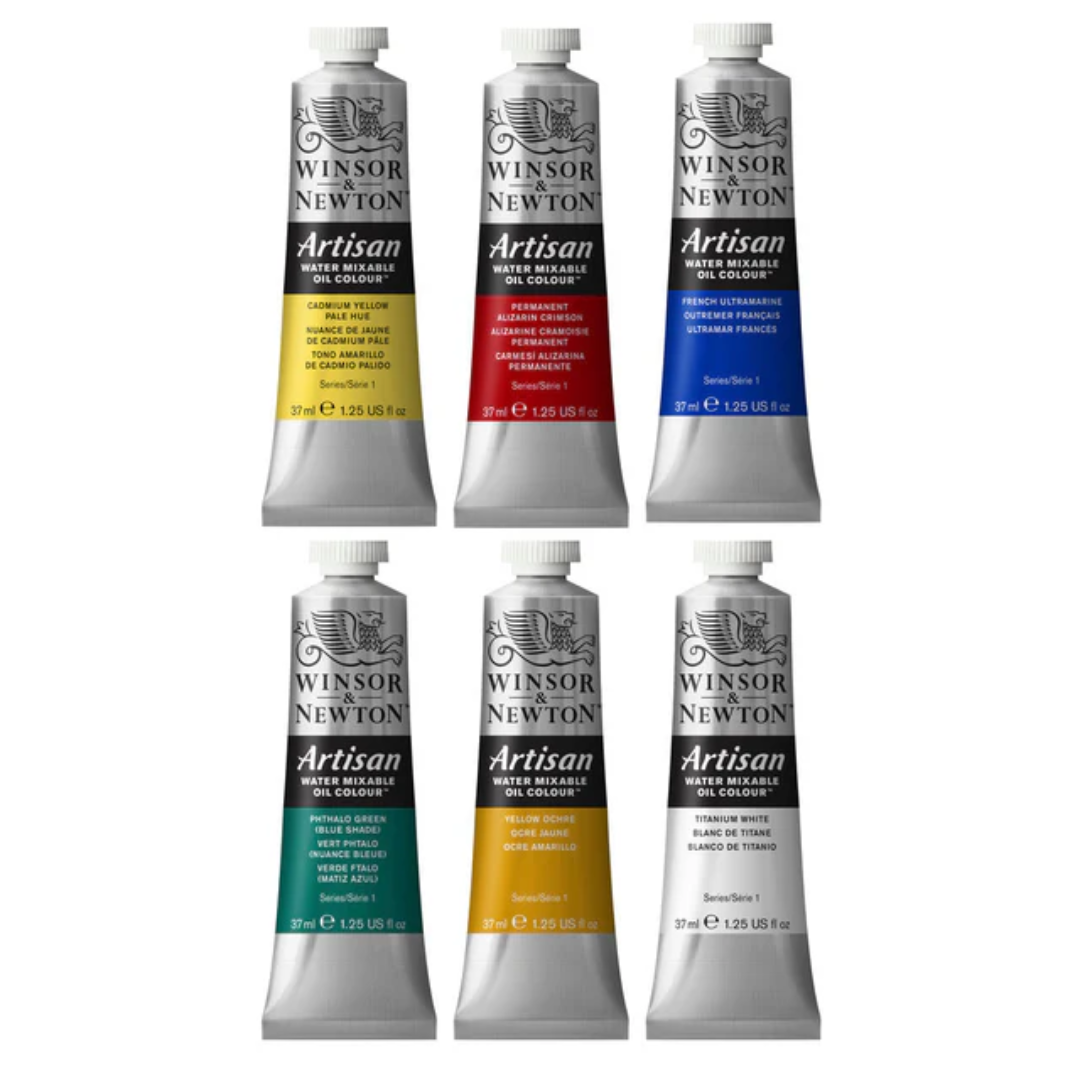 Scatola in cartone di 6 colori Artisan da 37ml di Winsor & Newton 3 Scatola in cartone di 6 colori Artisan da 37ml di Winsor & Newton - immagine 3