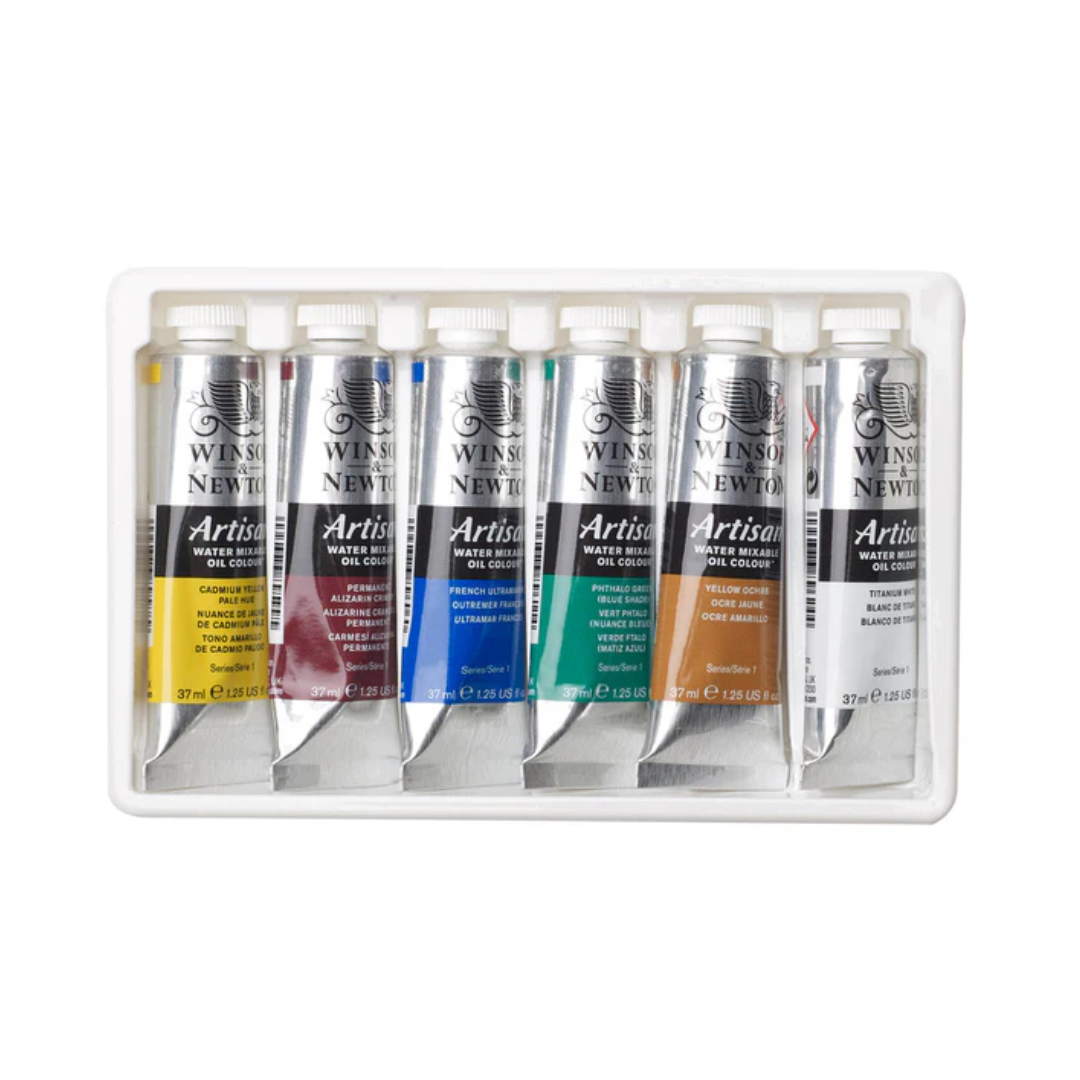 Scatola in cartone di 6 colori Artisan da 37ml di Winsor & Newton 5 Scatola in cartone di 6 colori Artisan da 37ml di Winsor & Newton - immagine 5
