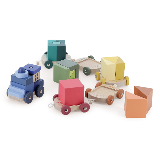 Treno di cubi di legno multicolore per imparare i numeri di Vilac 9 Treno di cubi di legno multicolore per imparare i numeri di Vilac - immagine 9