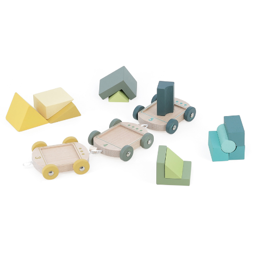 Treno di cubi di legno multicolore per imparare i numeri di Vilac 7 Treno di cubi di legno multicolore per imparare i numeri di Vilac - immagine 7