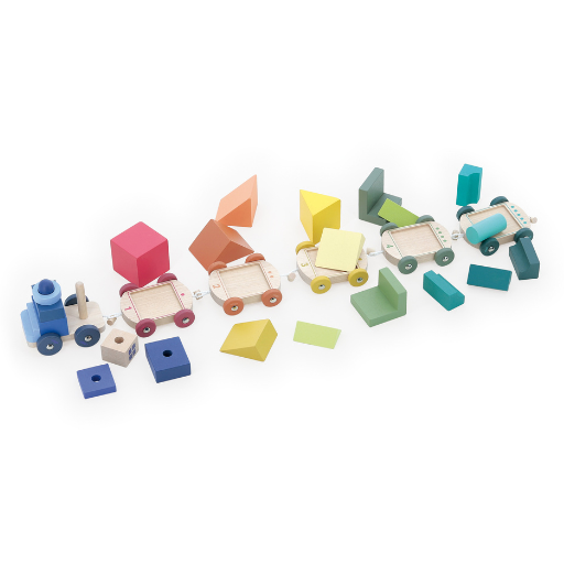 Treno di cubi di legno multicolore per imparare i numeri di Vilac 4 Treno di cubi di legno multicolore per imparare i numeri di Vilac - immagine 4