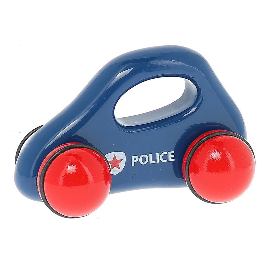 Macchinina in legno, modello per bambini piccoli - Auto della polizia di Vilac 1 Macchinina in legno, modello per bambini piccoli - Auto della polizia di Vilac