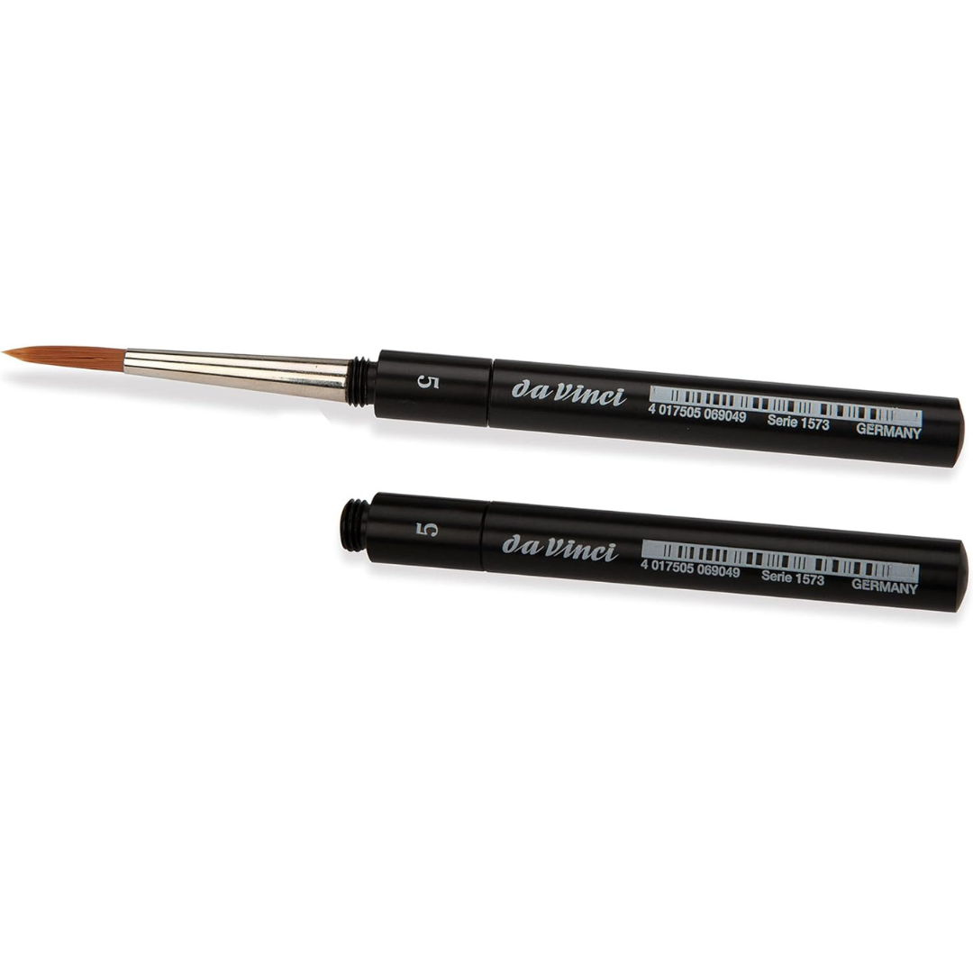Set in metallo con 12 mezzi godet Schmincke HORADAM® acquerello e pennello da Vinci 3 Set in metallo con 12 mezzi godet Schmincke HORADAM® acquerello e pennello da Vinci - immagine 3