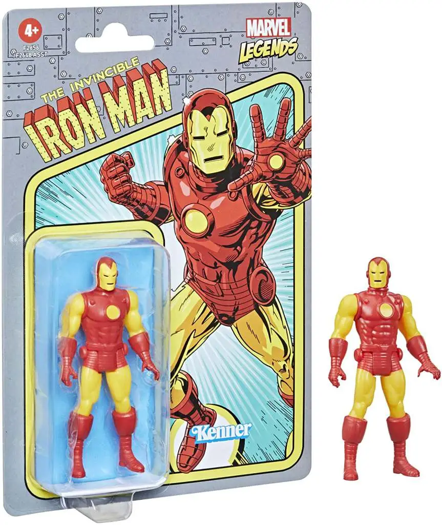 Marvel Legends Retro Iron Man Af di Hasbro 4 Marvel Legends Retro Iron Man Af di Hasbro - immagine 4