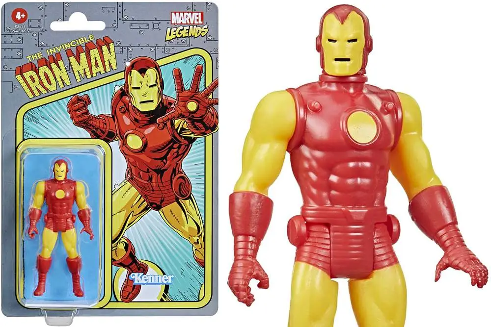 Marvel Legends Retro Iron Man Af di Hasbro 3 Marvel Legends Retro Iron Man Af di Hasbro - immagine 3