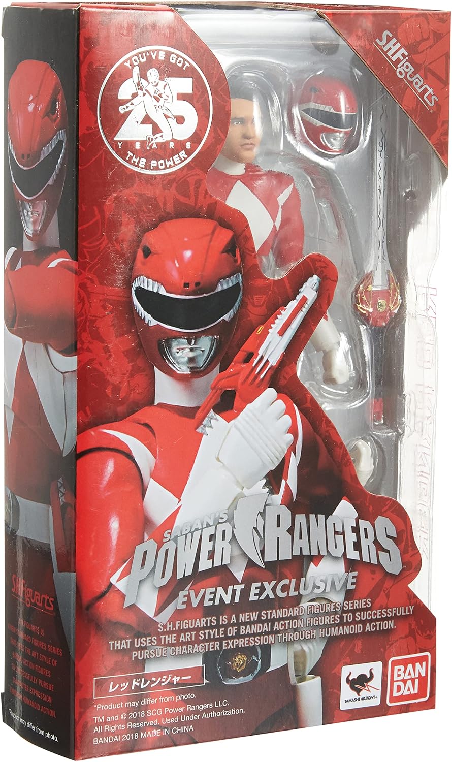 Power Rangers Red Ranger Sdc2018 Shf di Bandai Spirits 5 Power Rangers Red Ranger Sdc2018 Shf di Bandai Spirits - immagine 5