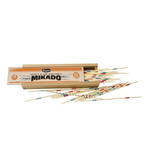 Gioco del Mikado in legno - scatola di legno di Jeujura