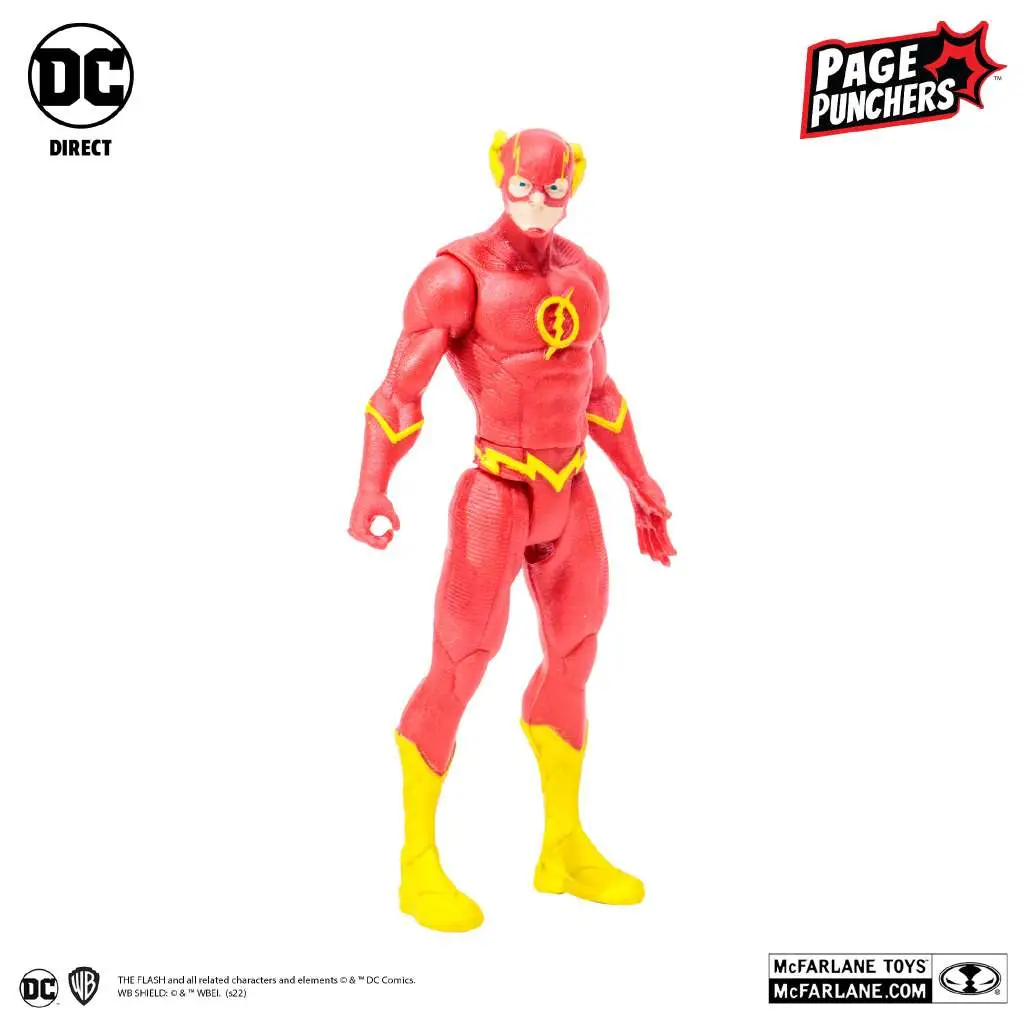 Dc Page Punchers Flash + Comic 3inch Af 2 Dc Page Punchers Flash + Comic 3inch Af - immagine 2