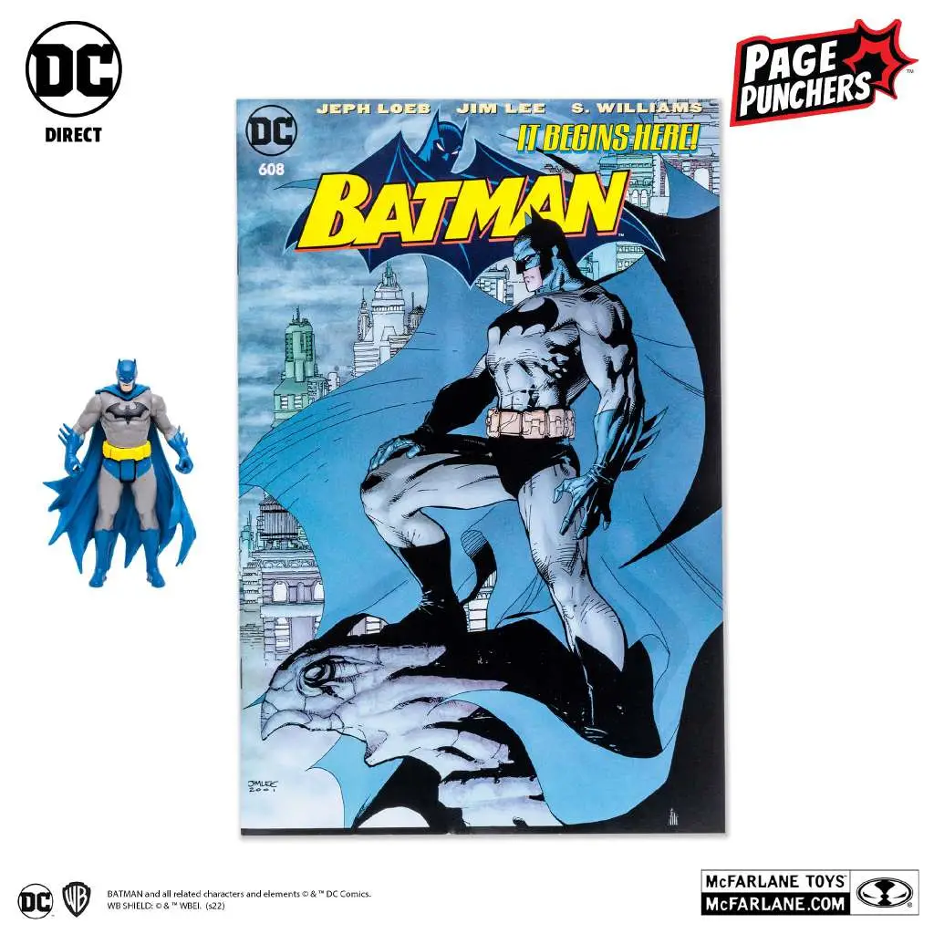 Dc Page Punchers Batman + Comic 3inch Af 5 Dc Page Punchers Batman + Comic 3inch Af - immagine 5