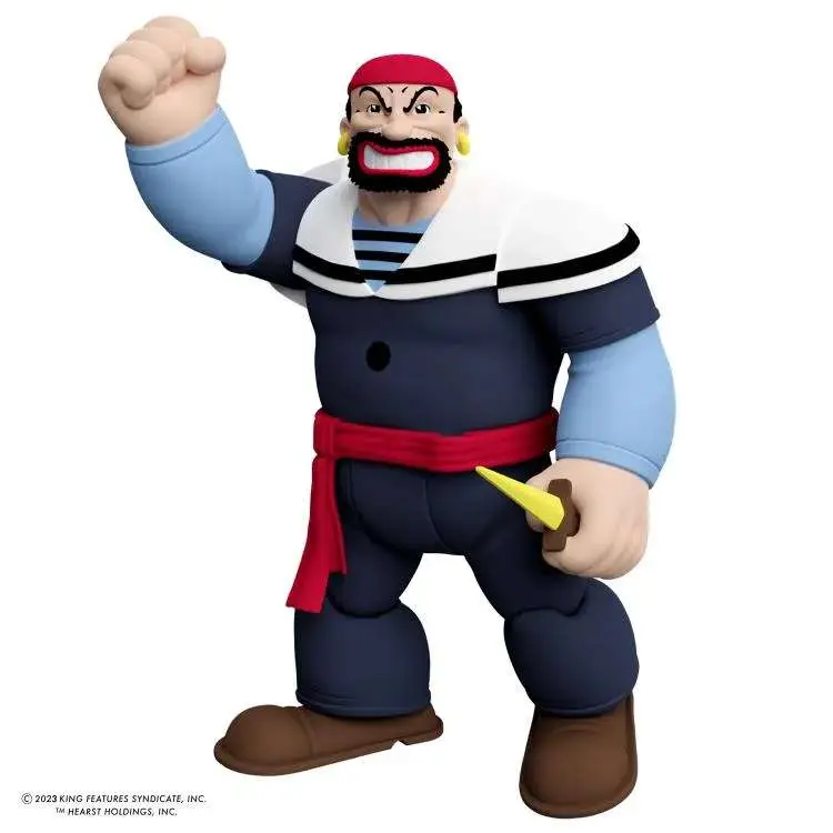 Popeye Power Stars Bluto Sindbad Af di Boss Fight