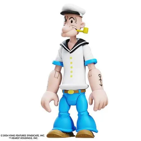 Popeye Wave 3 Popeye (BRACCIO DI FERRO) 1st App White Shirt Af di Boss Fight (Copia)