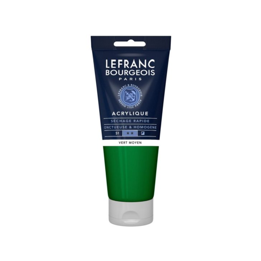 Scatola in cartone di 6 colori acrilici da 20ml fine di Lefranc Bourgeois 2 Scatola in cartone di 6 colori acrilici da 20ml fine di Lefranc Bourgeois - immagine 2