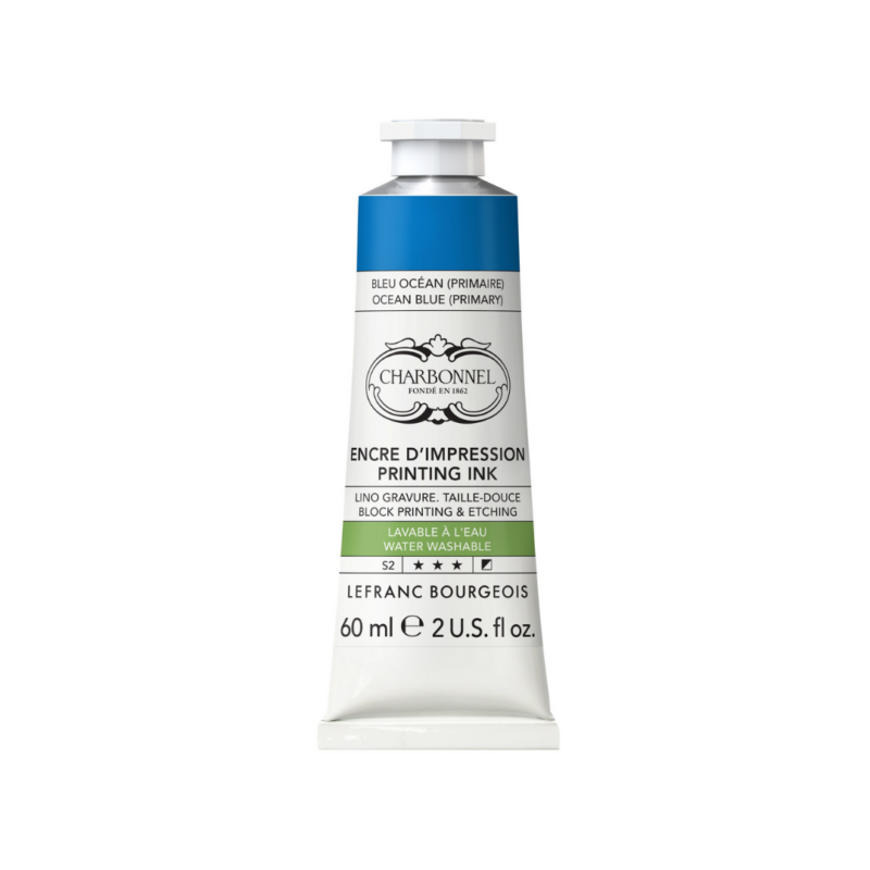 Inchiostro da stampa lavabile Aqua Wash di Charbonnel da 60ml