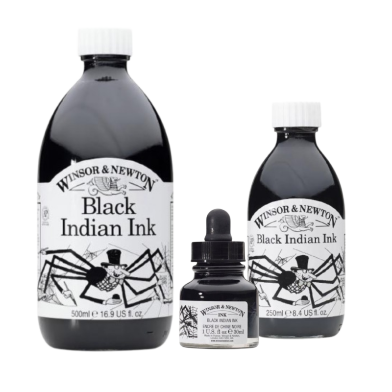Inchiostro di china nero Winsor & Newton