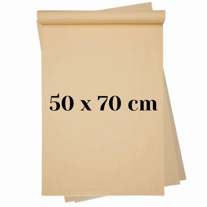 5 Fogli di carta da spolvero 50 x 70 cm di Dom Arte Milano