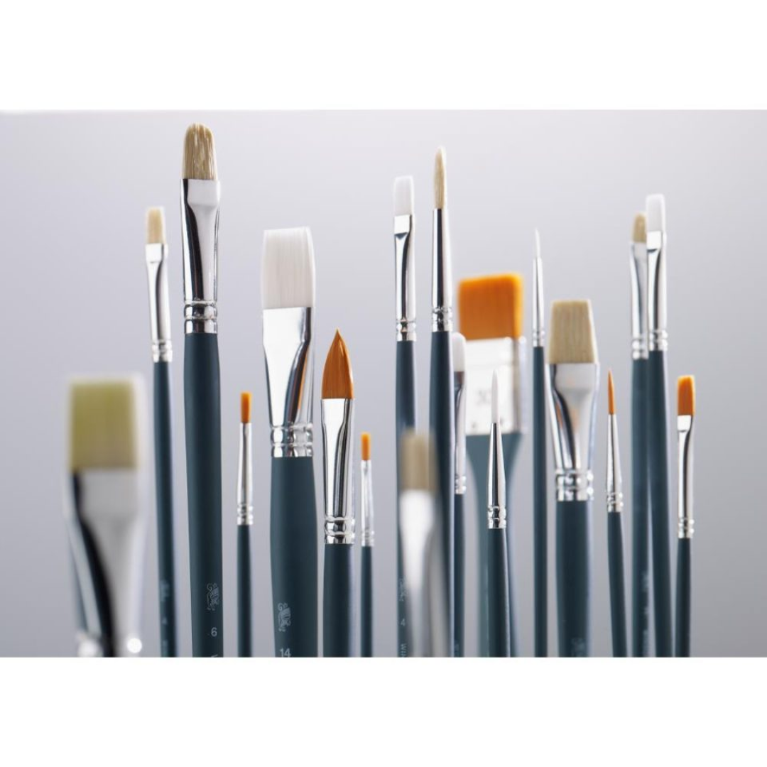 Confezione di 6 pennelli a manico corto set 2 per acquerello Foundation di Winsor & Newton 3 Confezione di 6 pennelli a manico corto set 2 per acquerello Foundation di Winsor & Newton - immagine 3