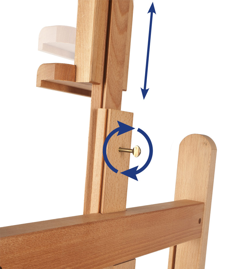 Cavalletto in legno da studio trasformabile M/18 Mabef 8 Cavalletto in legno da studio trasformabile M/18 Mabef - immagine 8