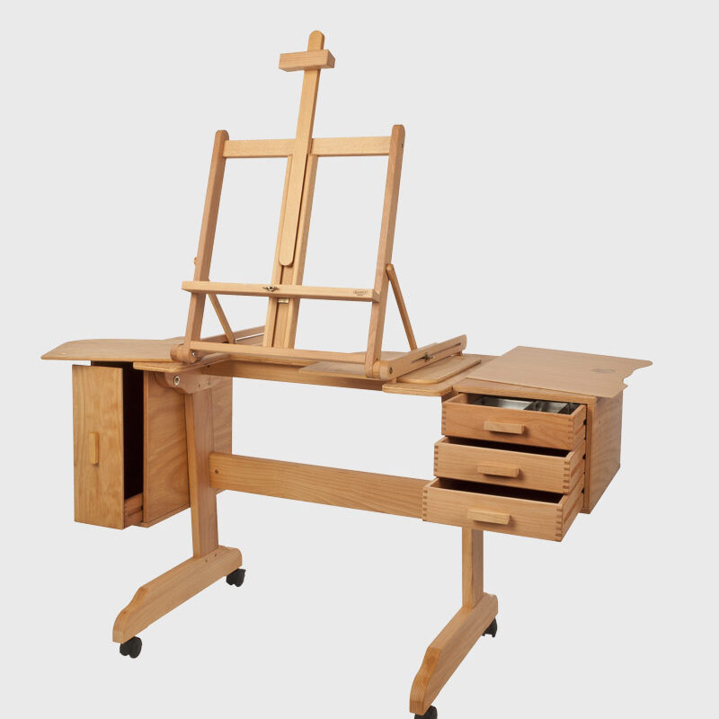 Mobile da pittore in legno da studio M/30 Mabef