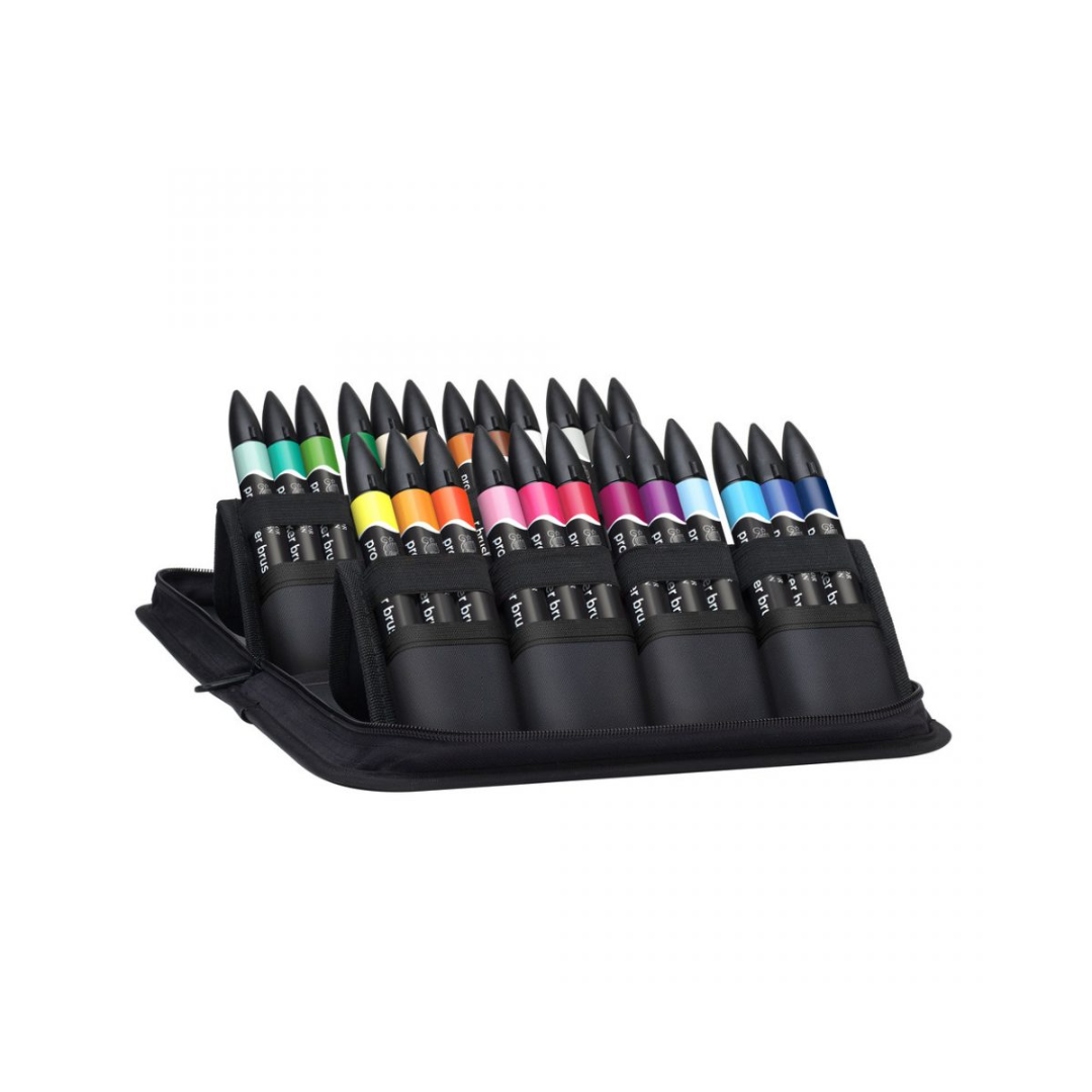 Confezione di 24 + 1 pennarelli Promarker Brush student designer 4 Confezione di 24 + 1 pennarelli Promarker Brush student designer - immagine 4