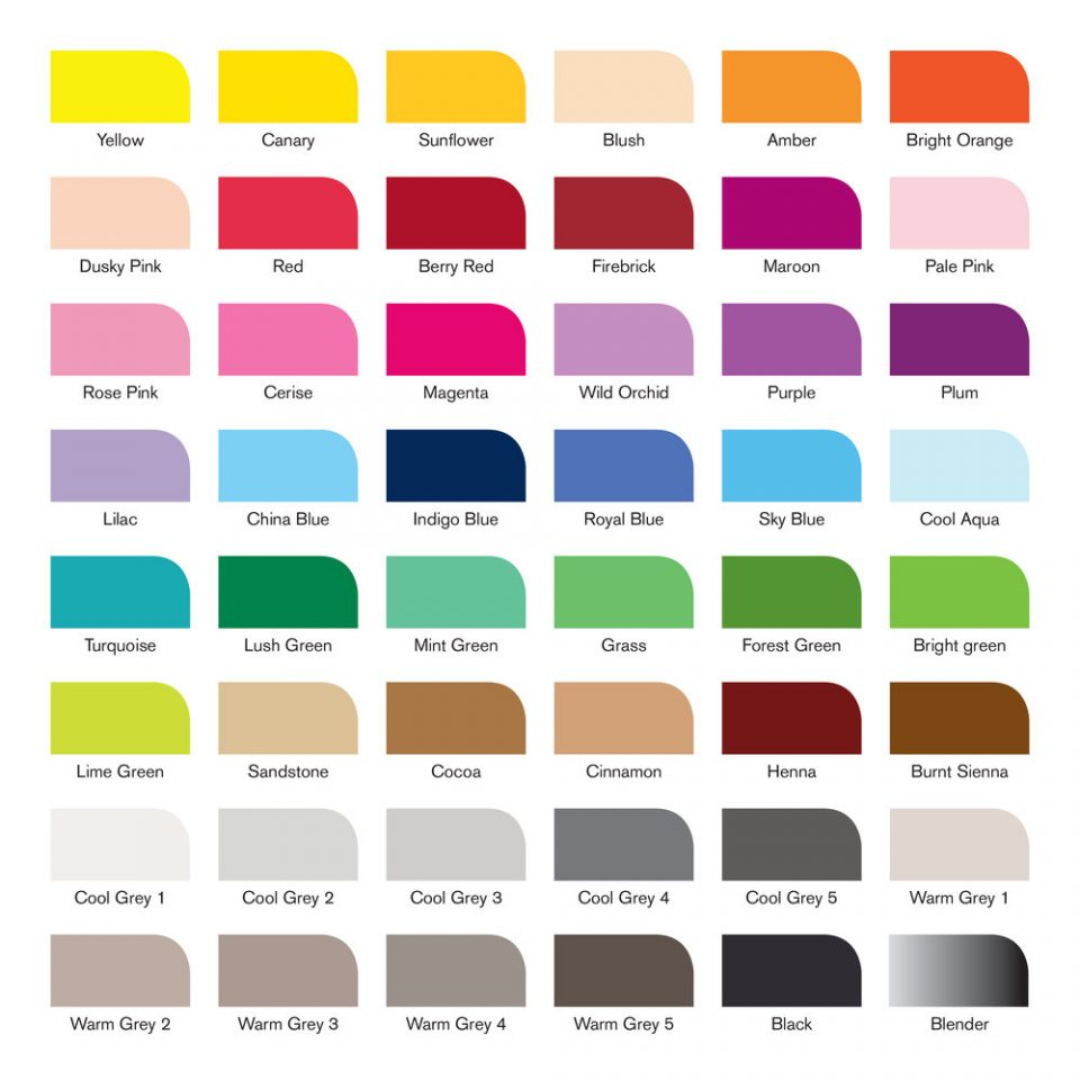 Confezione di 48 pennarelli Promarker Brush Essential Collection Winsor & Newton 4 Confezione di 48 pennarelli Promarker Brush Essential Collection Winsor & Newton - immagine 4