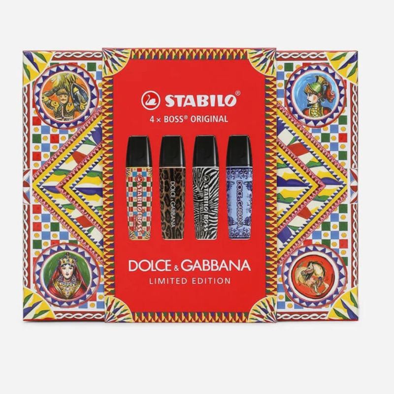 Cofanetto Evidenziatore Stabilo Boss Original per Dolce & Gabbana