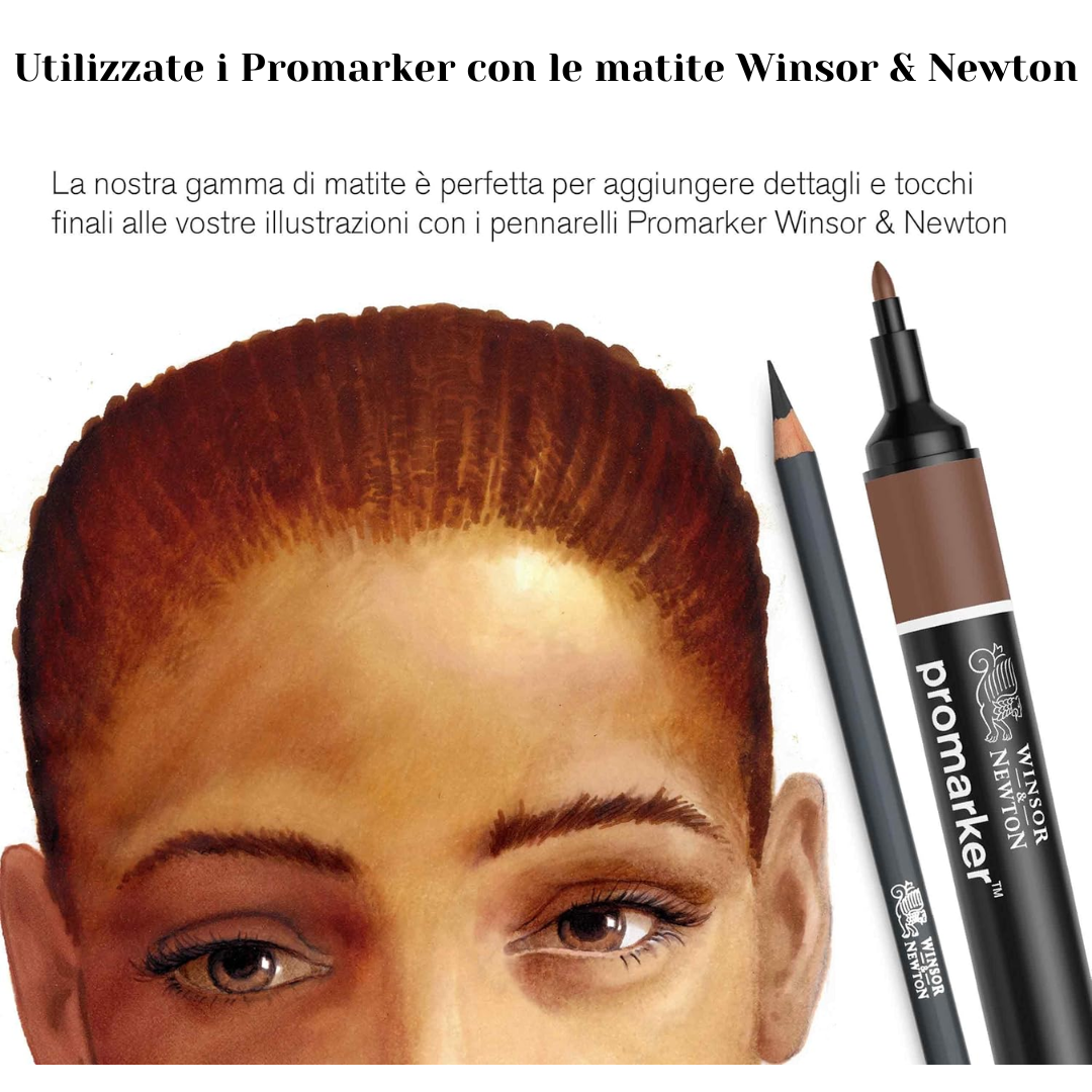 Astuccio in cartone di 48 matite colorate acquarellabili Winsor & Newton 4 Astuccio in cartone di 48 matite colorate acquarellabili Winsor & Newton - immagine 4