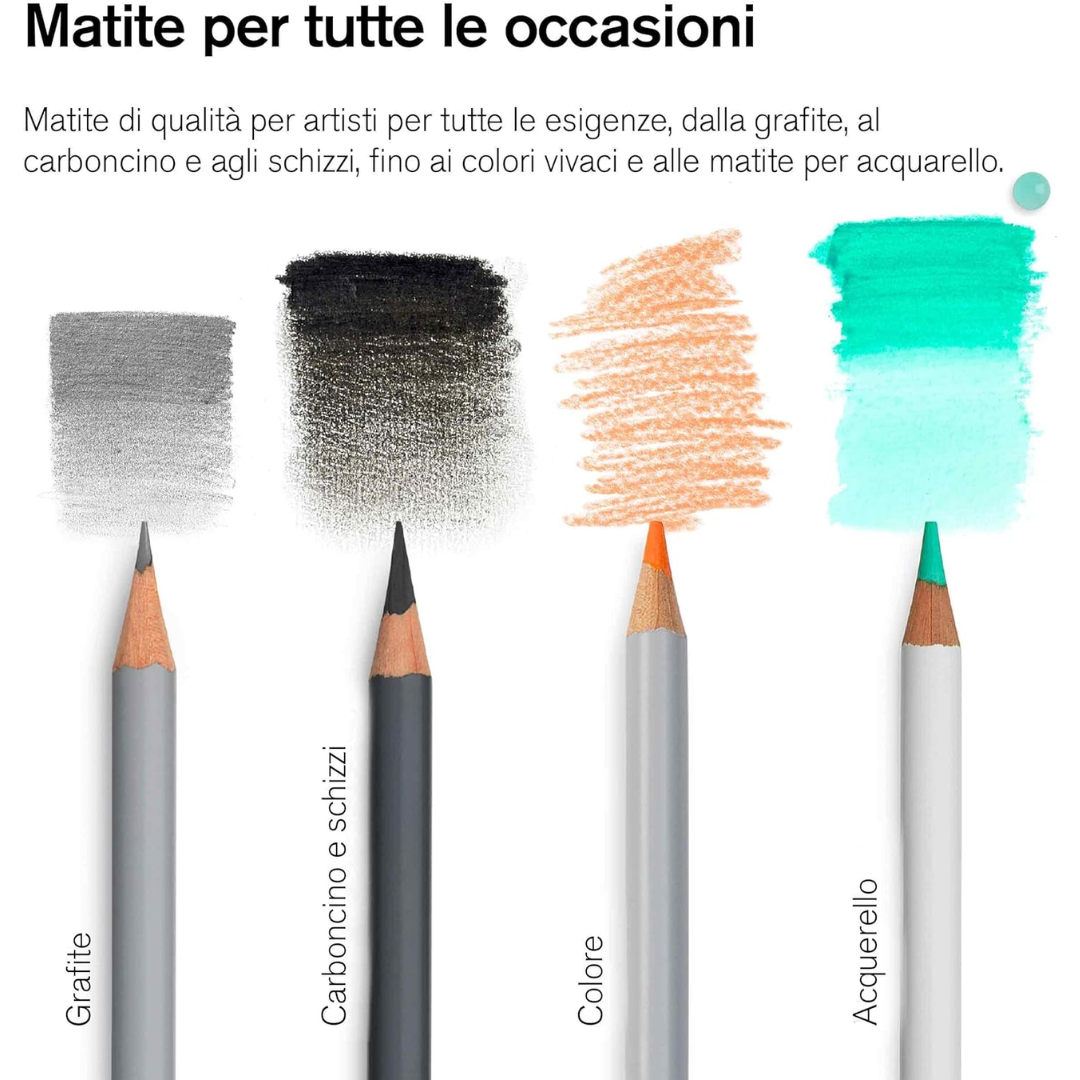 Astuccio in cartone di 48 matite colorate acquarellabili Winsor & Newton 7 Astuccio in cartone di 48 matite colorate acquarellabili Winsor & Newton - immagine 7