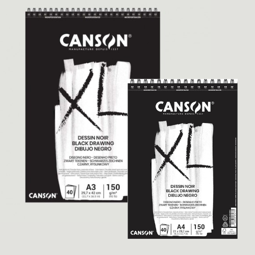 Blocco a spirale XL® Black di Canson